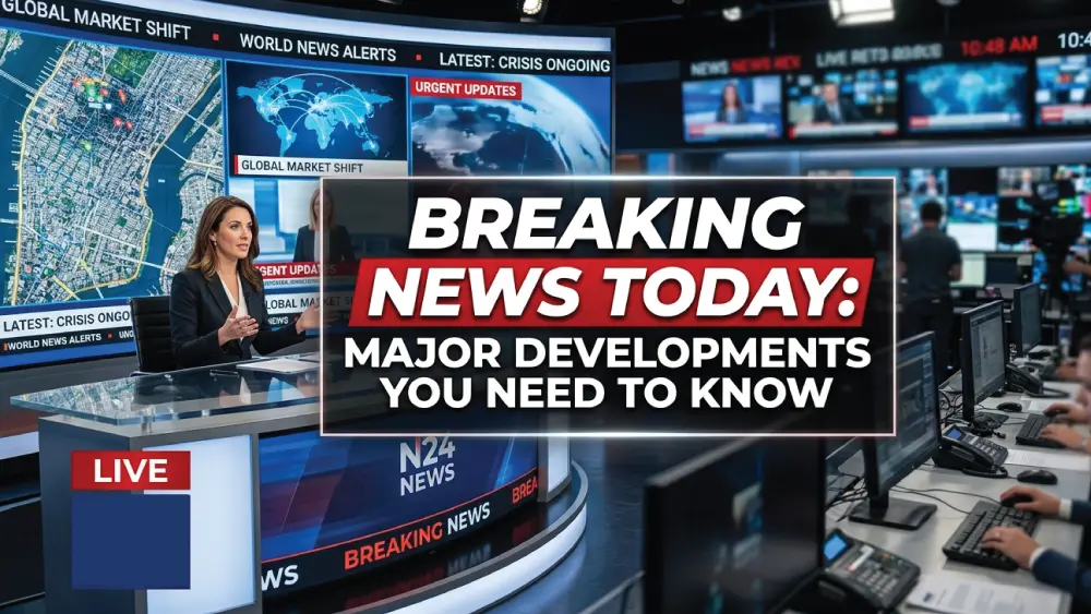 You are currently viewing Breaking News Today: Major Developments You Need to Know
