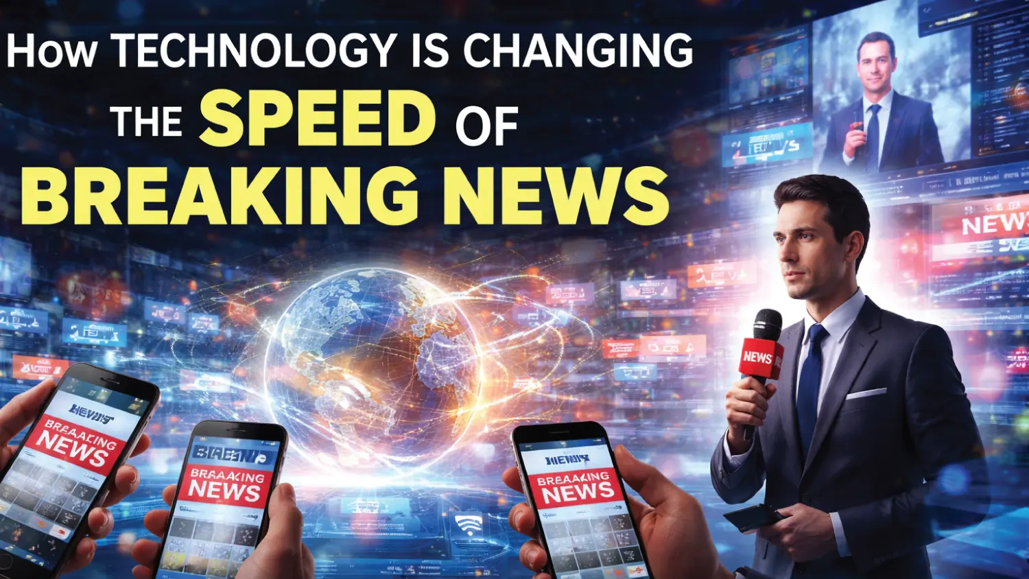You are currently viewing How Technology Is Changing the Speed of Breaking News